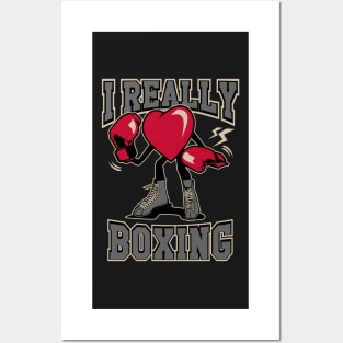 I love Boxing Posters and Art